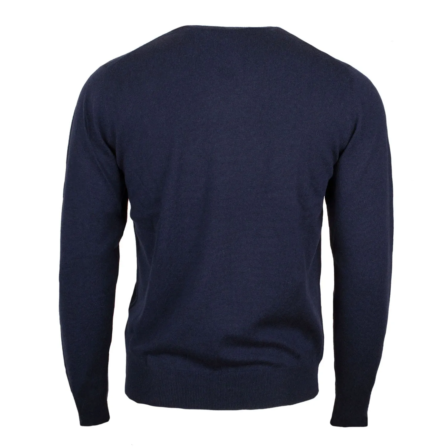 100% Merino Gents Crew Neck Sweater Cosmos