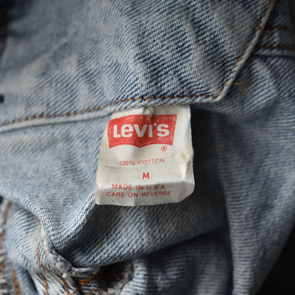 90's　Levi's/リーバイス 70507-0219 デニムジャケット　USA製　230318