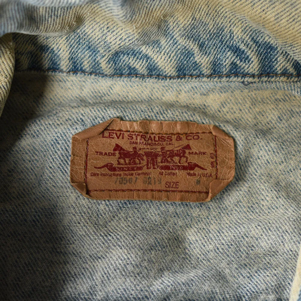 90's　Levi's/リーバイス 70507-0219 デニムジャケット　USA製　230318