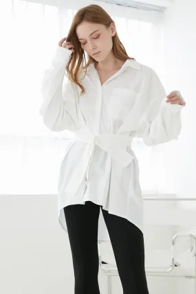 Belen Balloon Sleeve Long Shirt