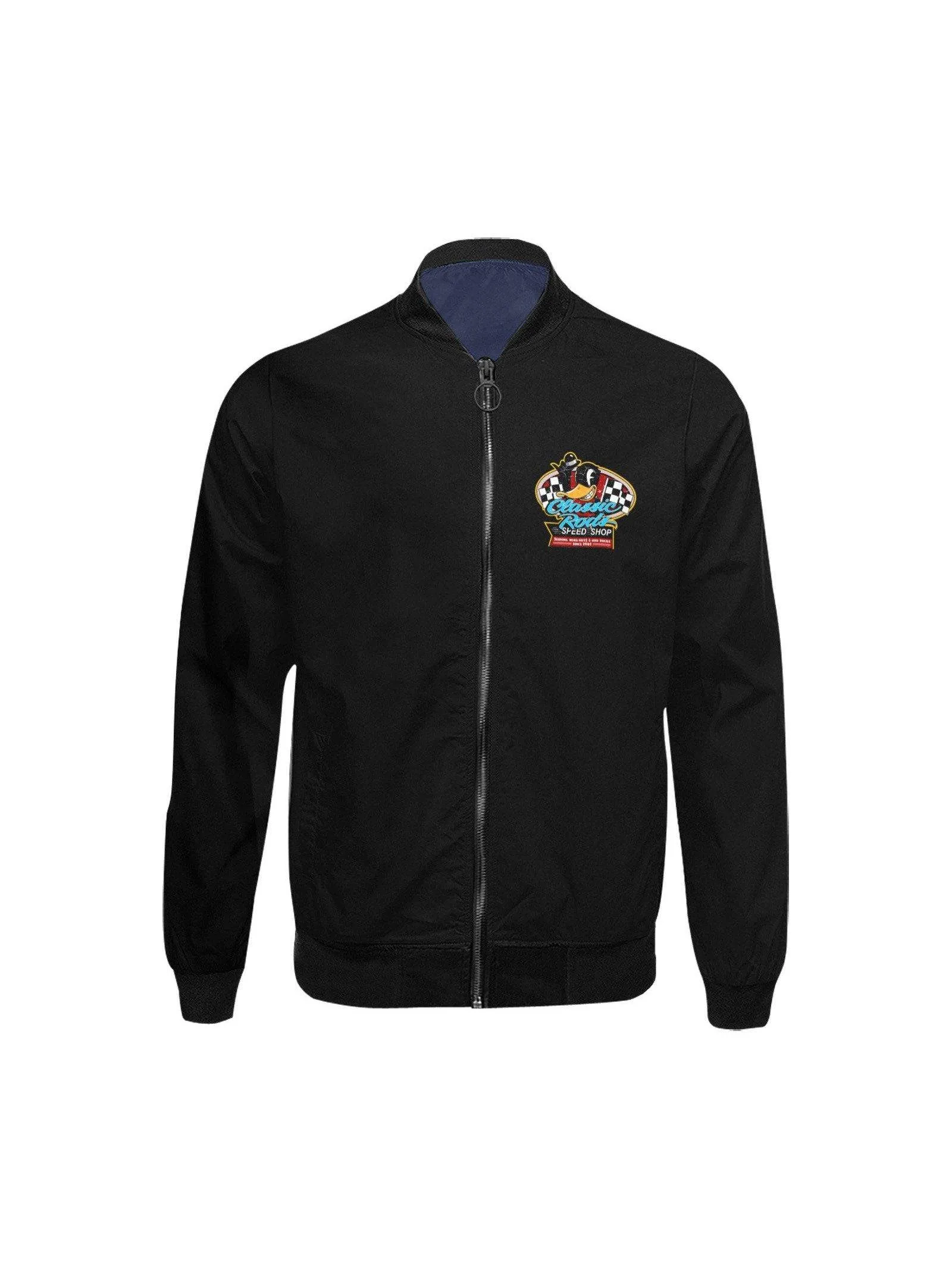 CLASSIC RODS Men's Hot Rod Bomber Jacket