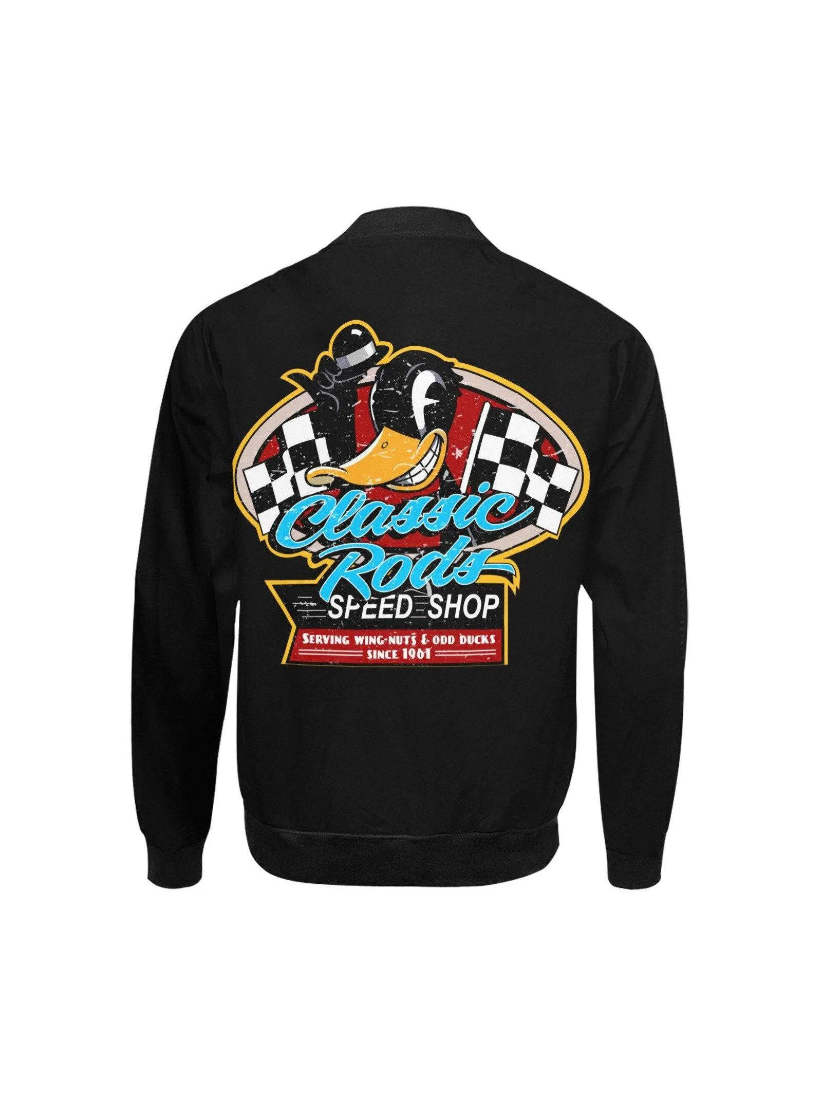 CLASSIC RODS Men's Hot Rod Bomber Jacket