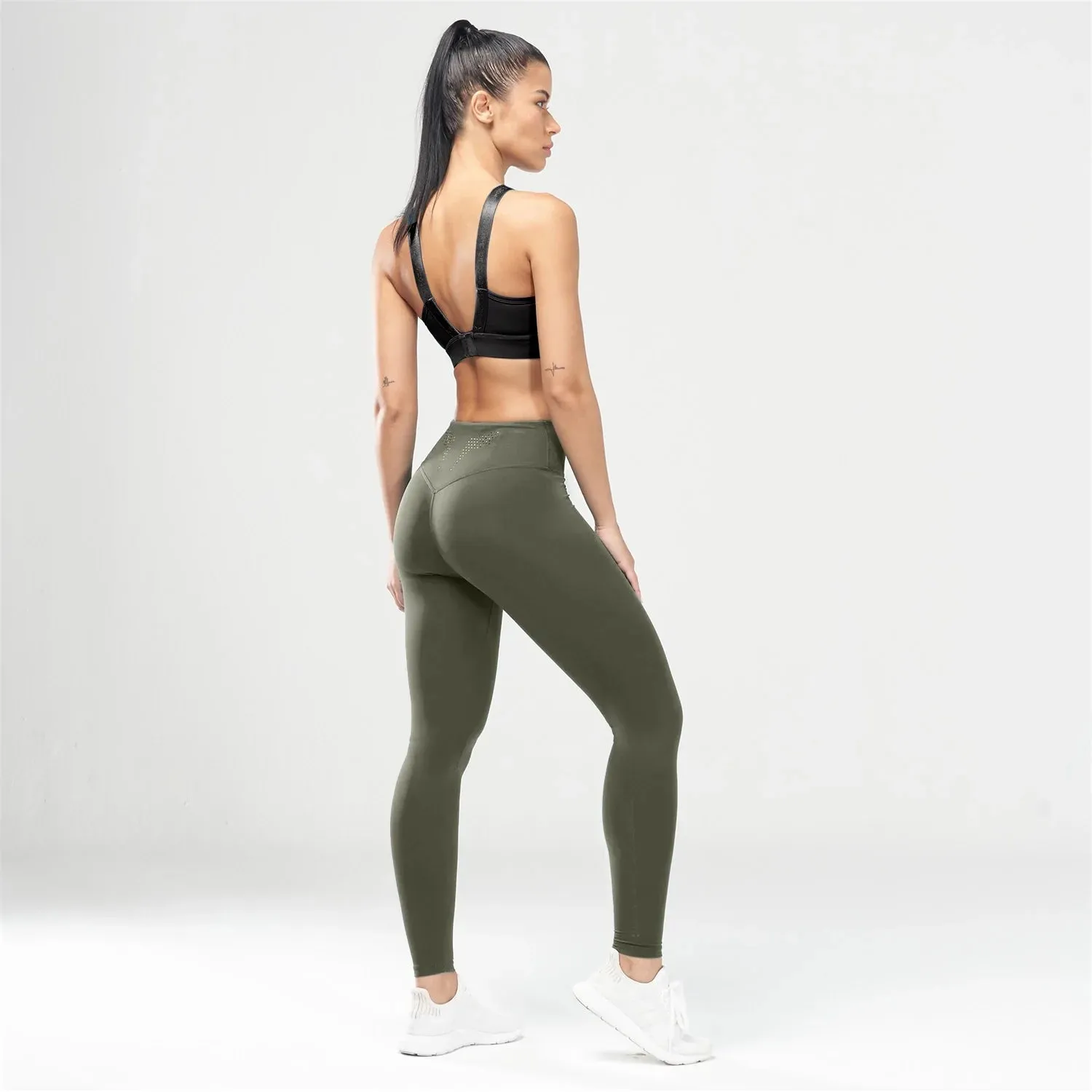 Code Run The City Leggings - Khaki