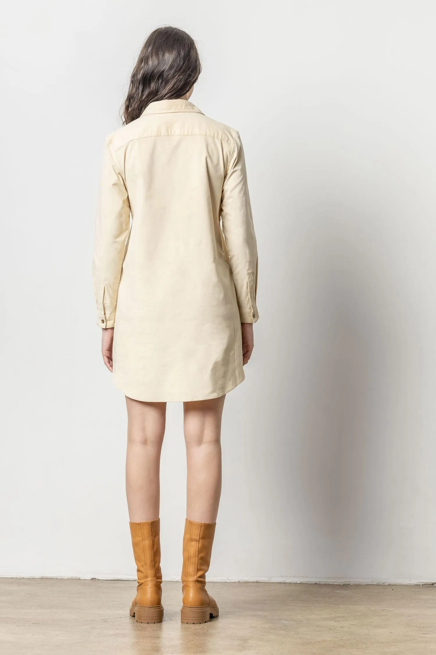 Corduroy Shirt Dress