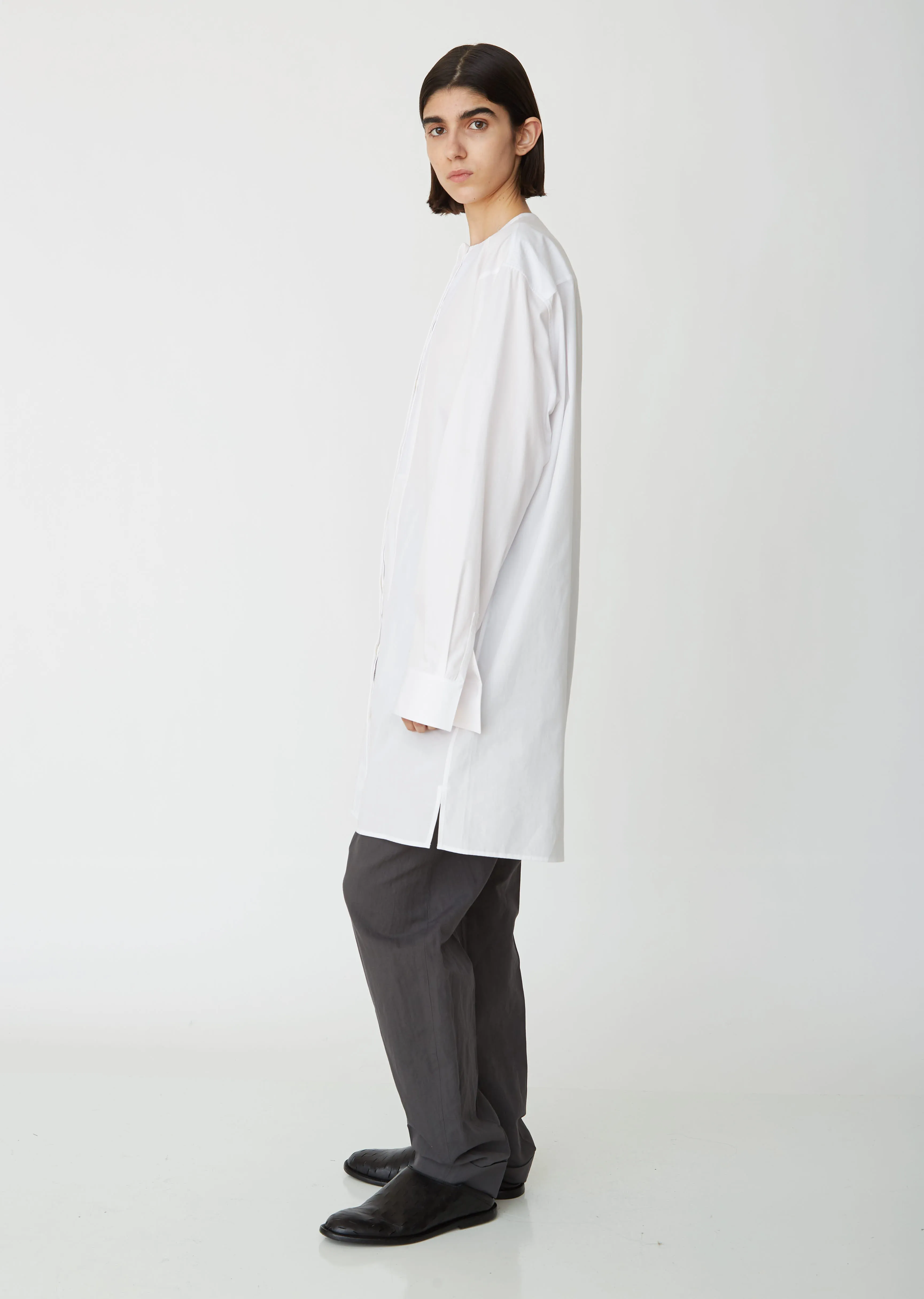 Cotton Poplin Long Tunic