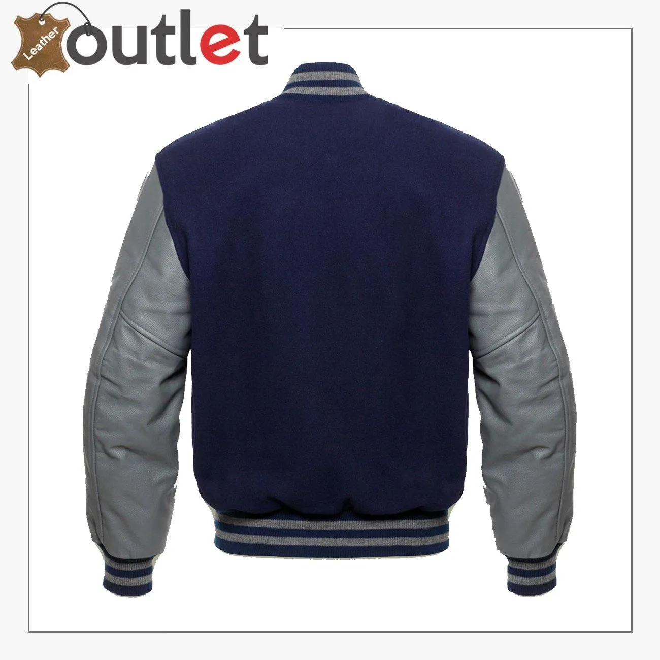 Dark Blue Varsity Jacket