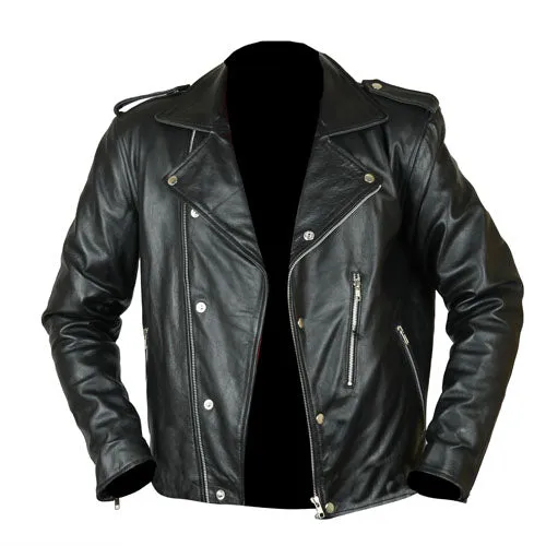 David Beckham GQ Magazine Leather Jacket