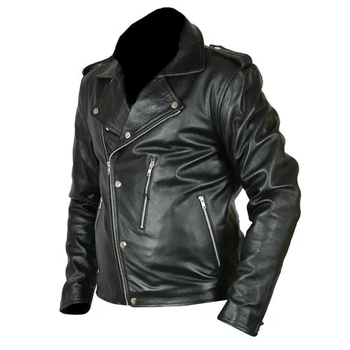 David Beckham GQ Magazine Leather Jacket