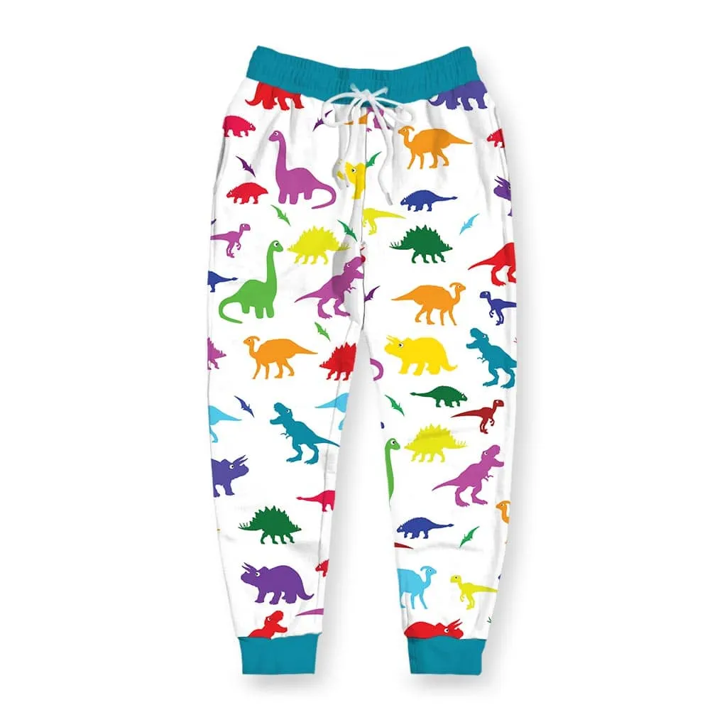 Dino Print Men's Joggers