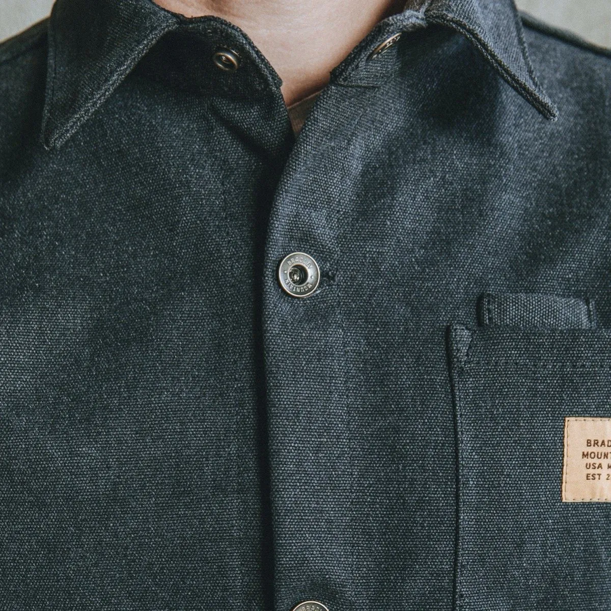 Edison Chore Coat - Stone Washed Black