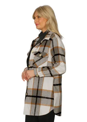 Emily Adams Longer Check Jacket