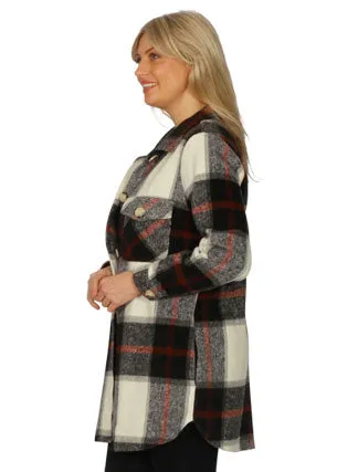 Emily Adams Longer Check Jacket