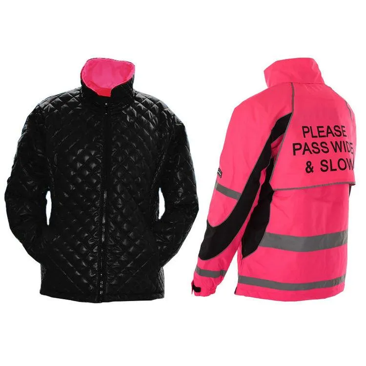 Equisafety Winter Reversible Inverno Jacket Pink