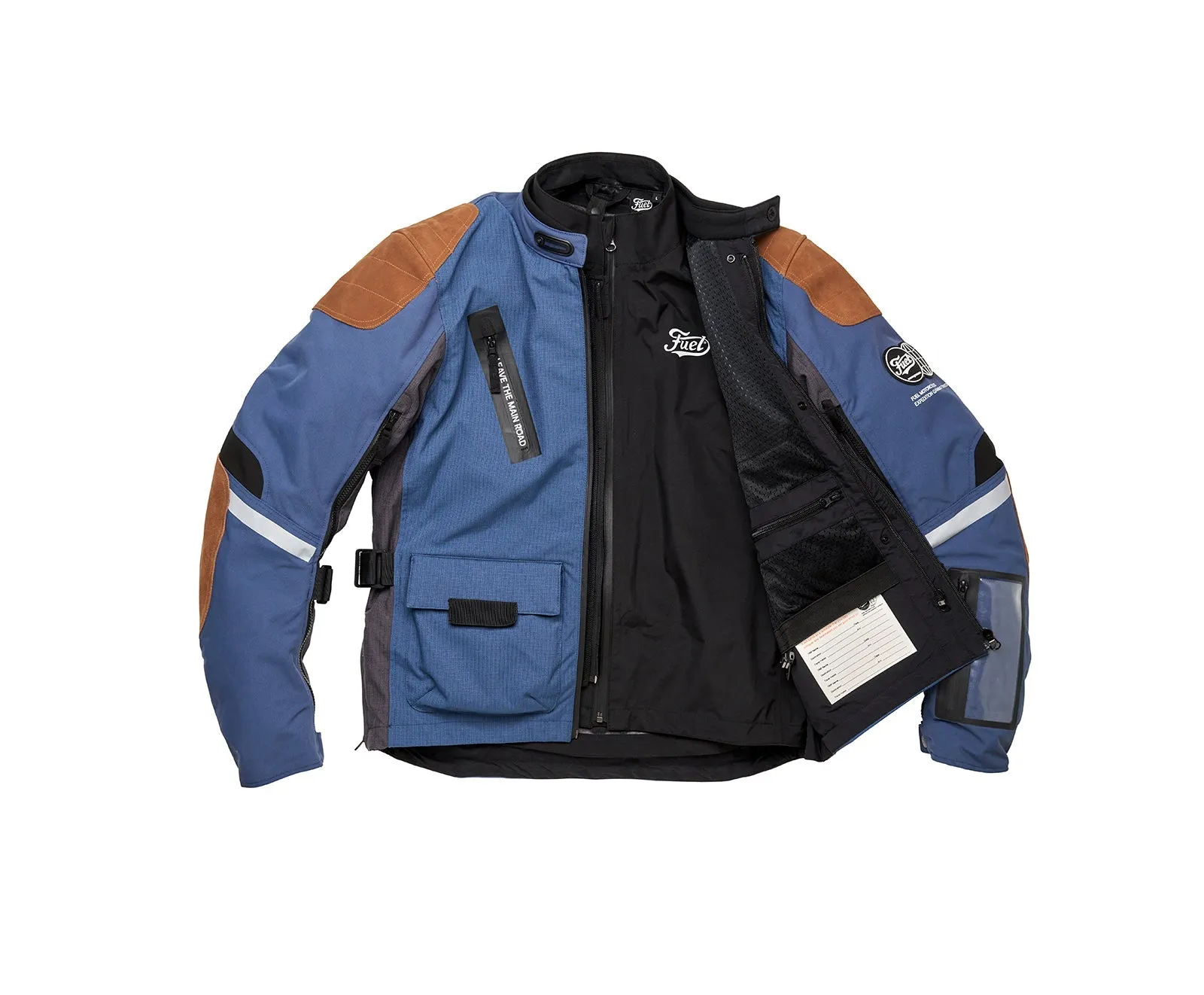 Fuel Motorcycles Astrail Jacket - Navy