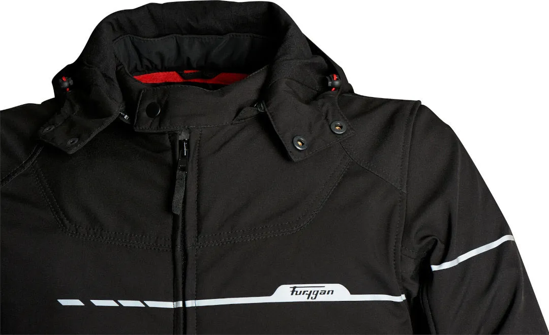 Furygan Sektor Evo Motorcycle Textile Jacket - Black