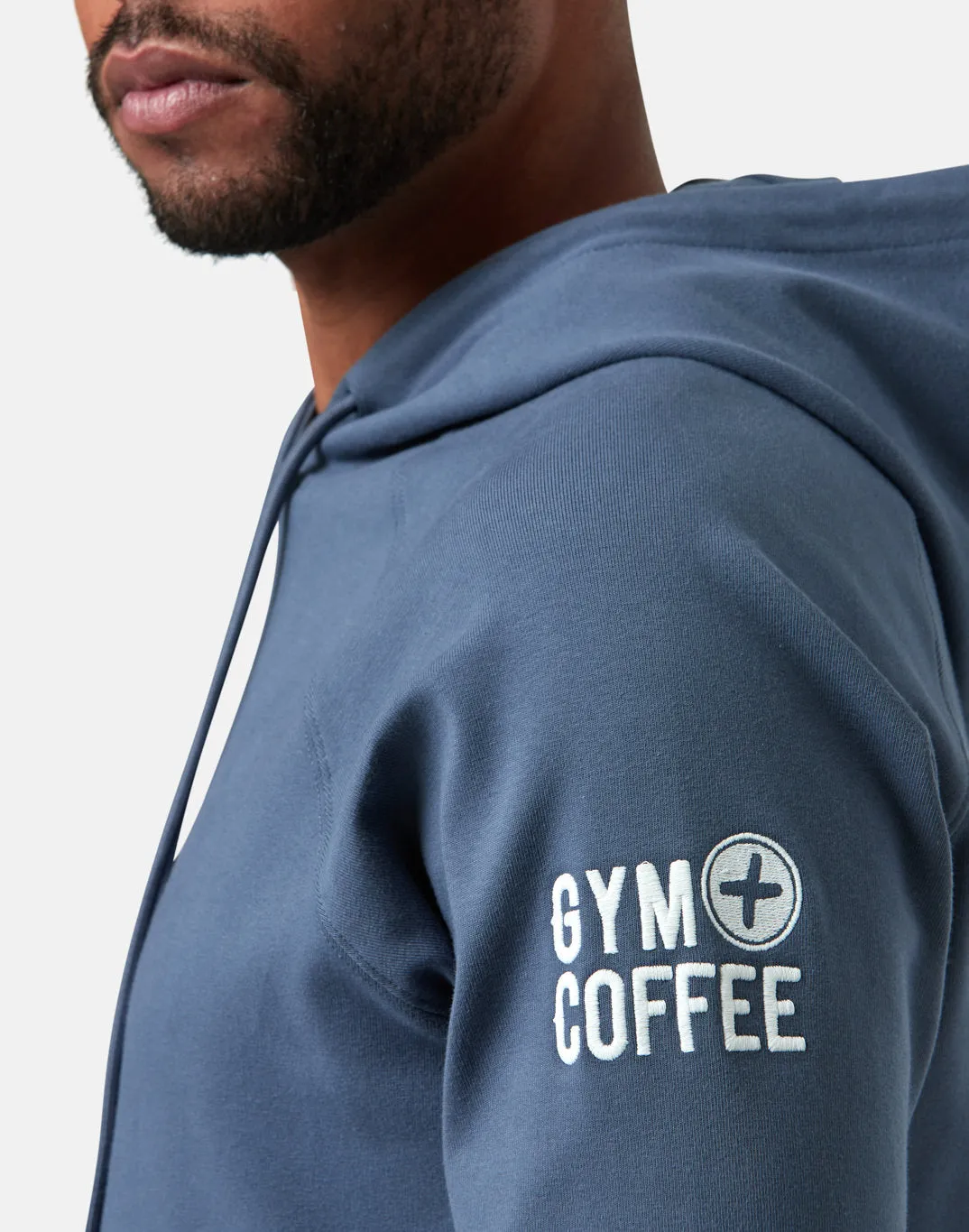 Gym Coffee Essential Pullover Hoodie (Mens) - Thunder Blue