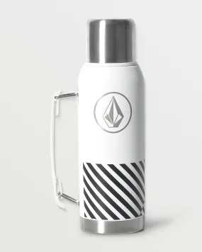 Heavy Metal Thermal Bottle - White