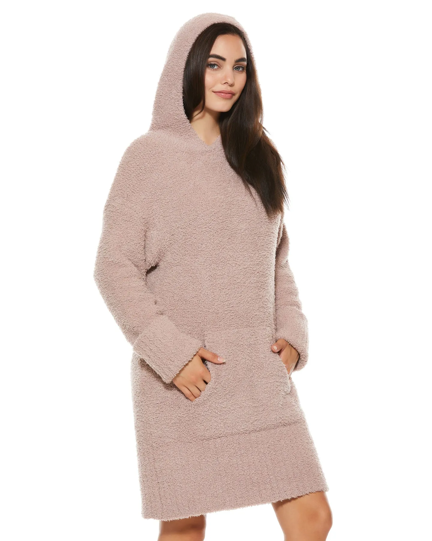 Hooded Tunic Mauve