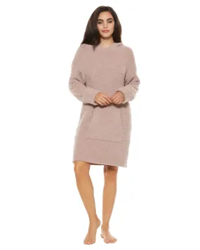 Hooded Tunic Mauve