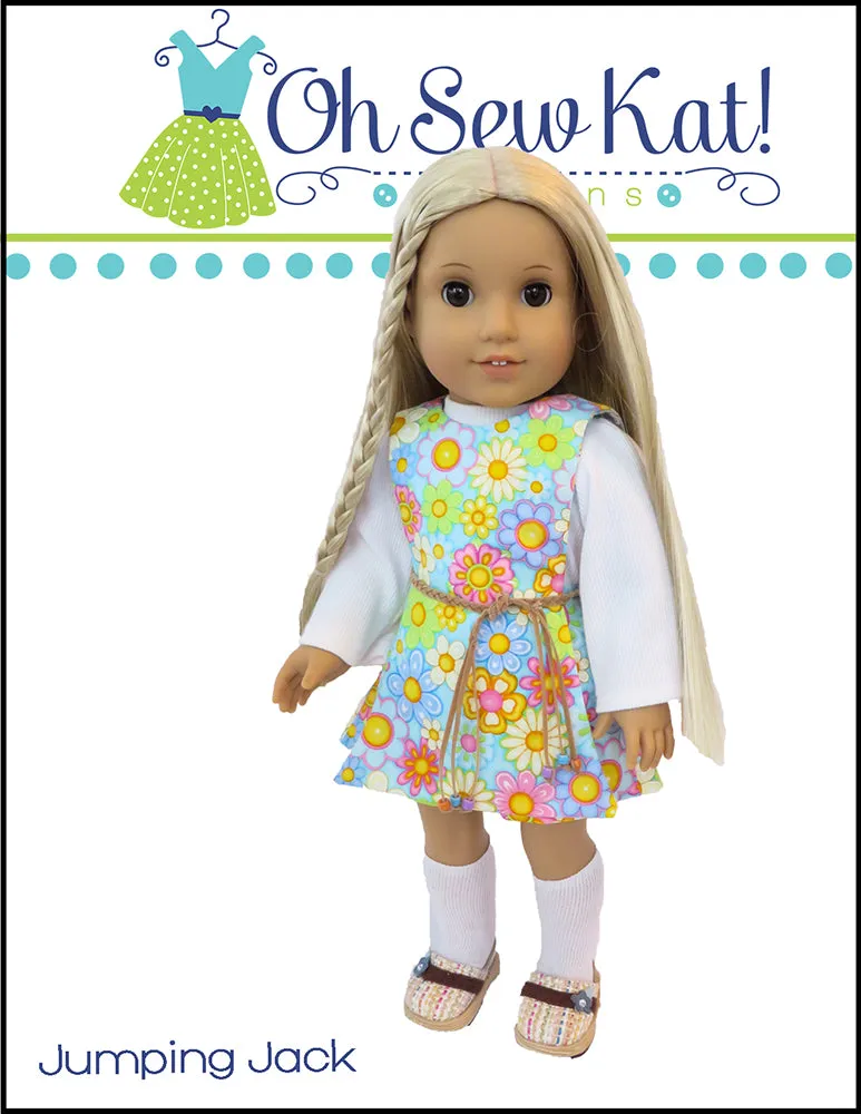 Jumping Jack 3-in-1 18 Inch Doll Sewing Pattern