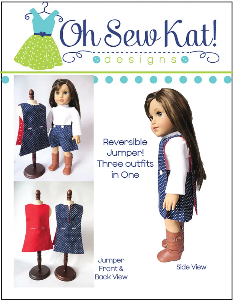 Jumping Jack 3-in-1 18 Inch Doll Sewing Pattern