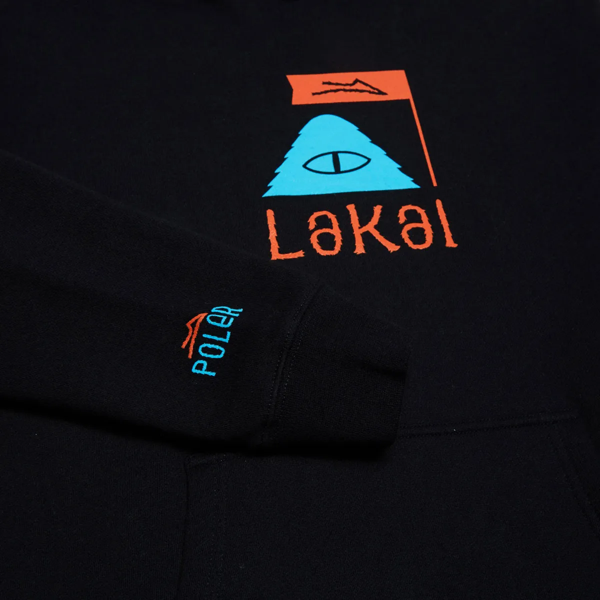 Lakai x Poler Summit Pull Over Hoodie - Black