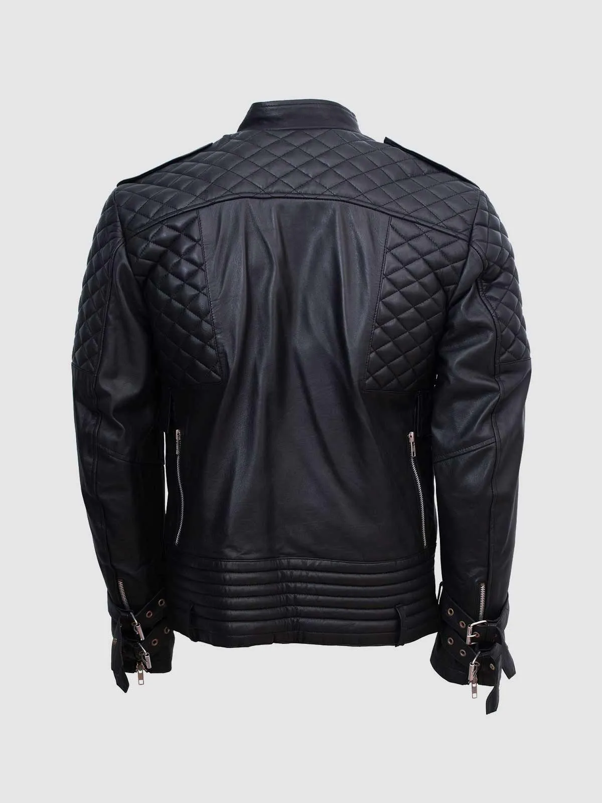 Lightweight Black Biker Jacket