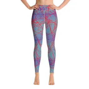 Line Abstract Leggings