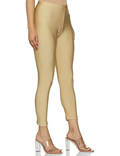 Max Women's Regular Fit Gold Leggings XL