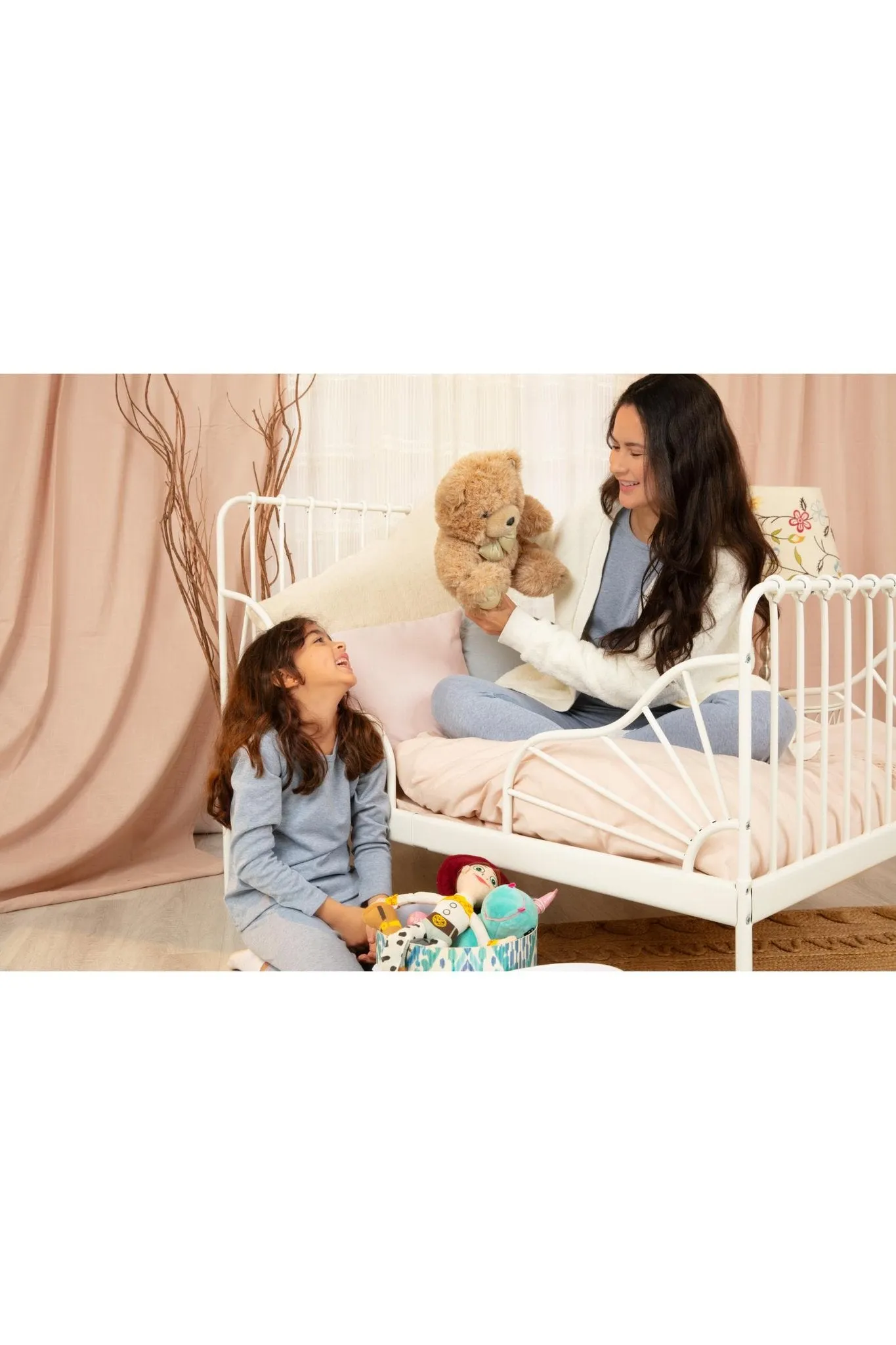 Mom & Daughter Grey Thermal Set