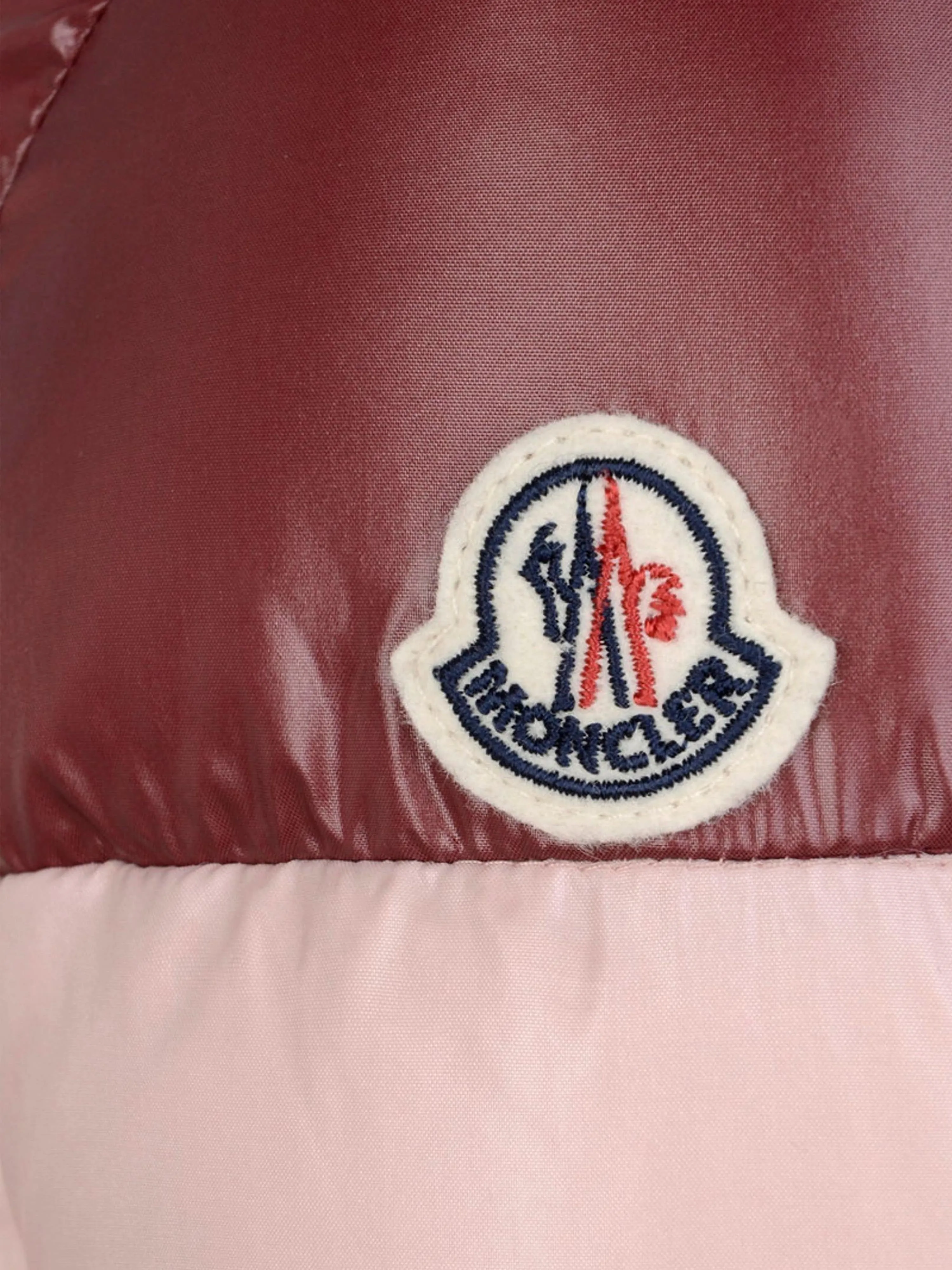 Moncler Girls Down Padded Logo Jacket