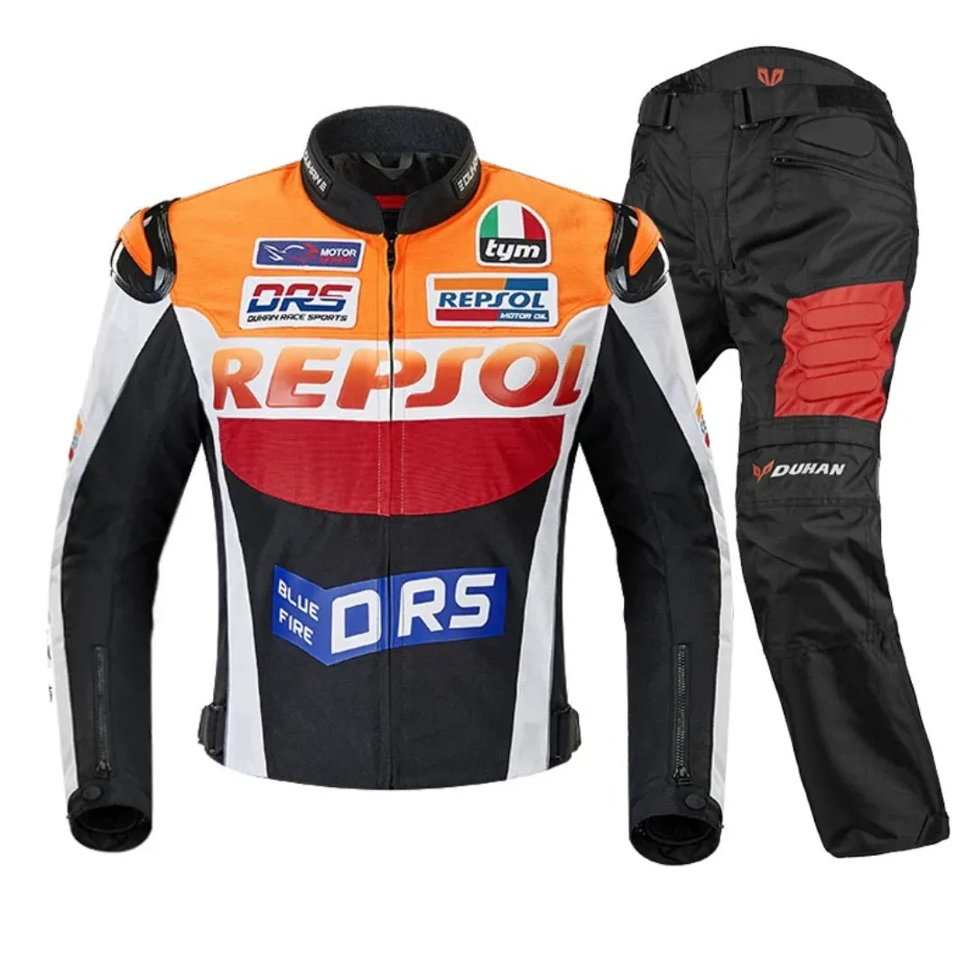 Motorcycle Jacket Orange