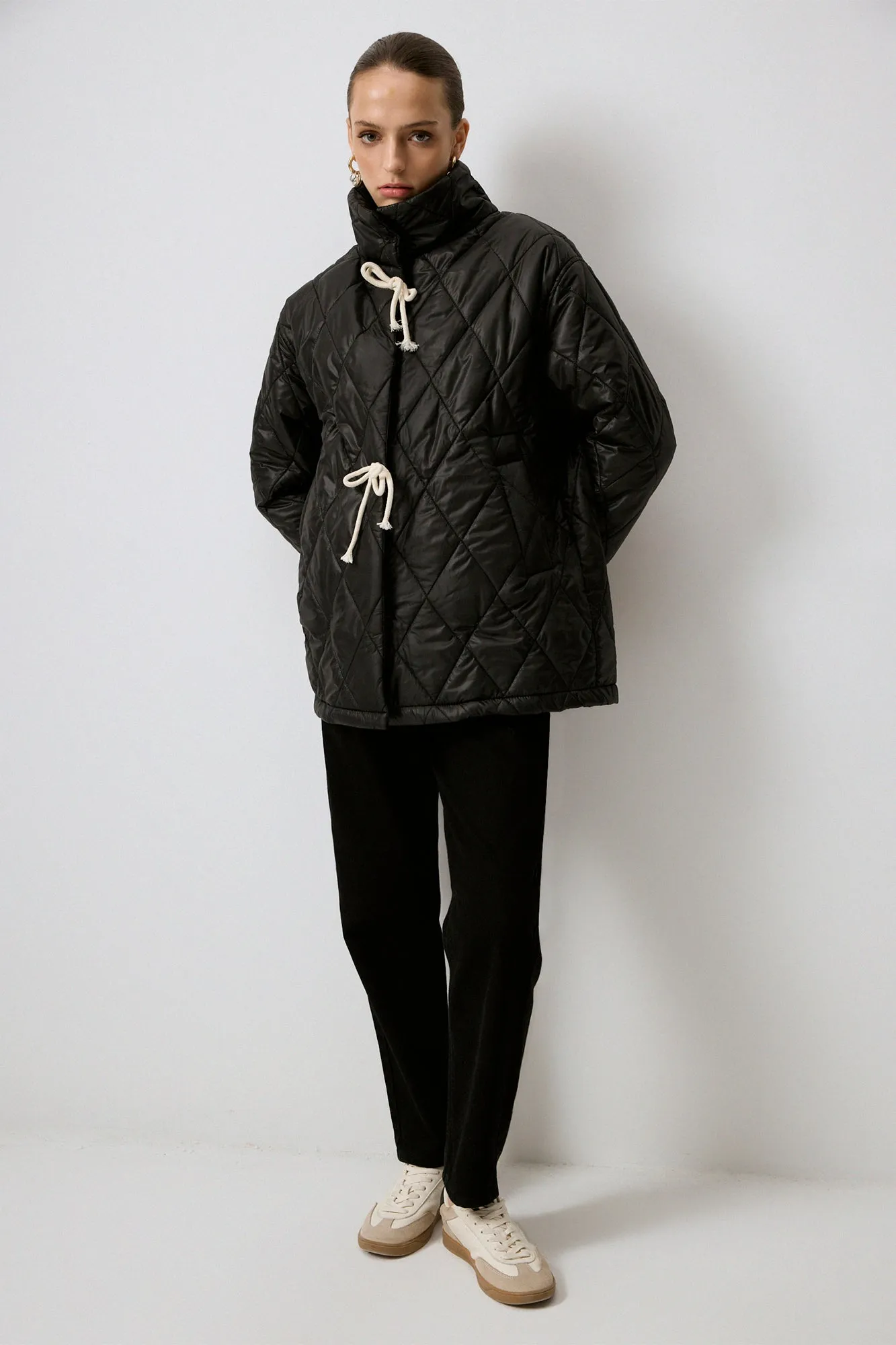 OVERSIZE QUILTED COAT