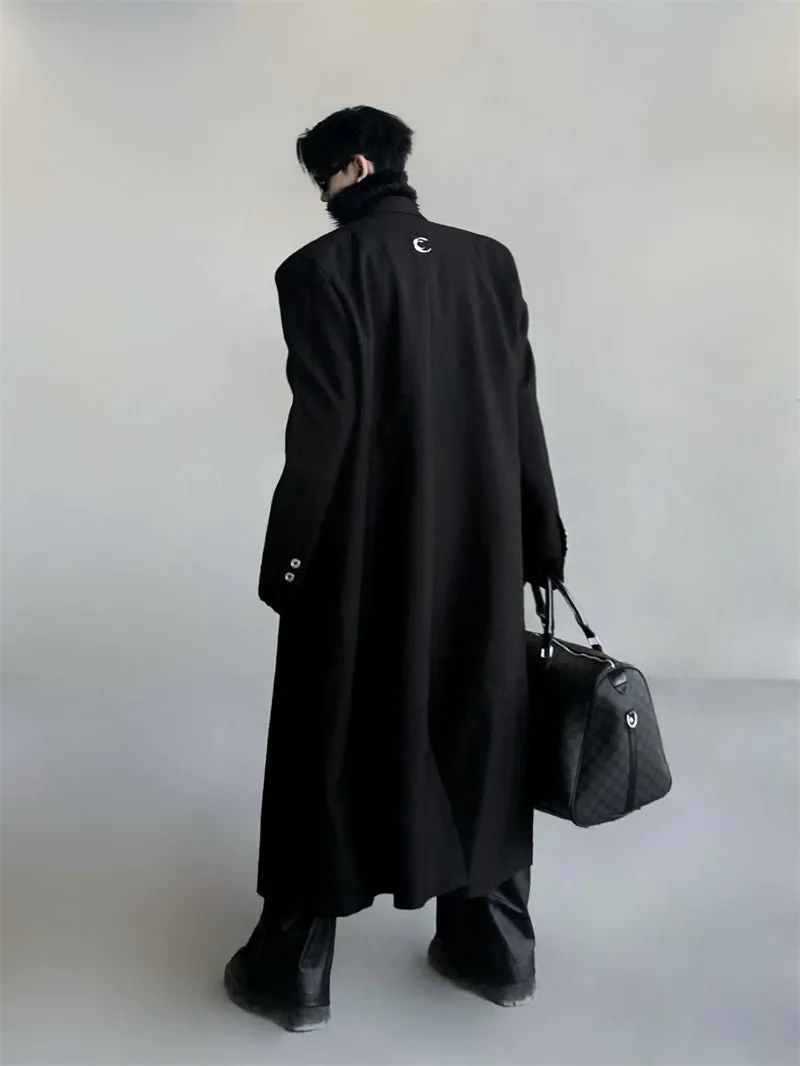 Oversize Stained Collar Coat ACT0019