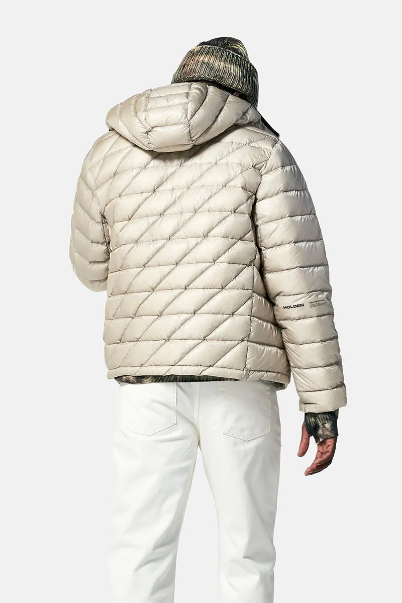 Packable Down Jacket in Canvas