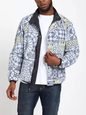 Patchwork Reversible Windbreaker