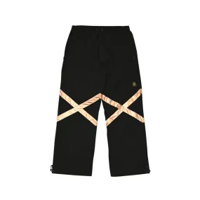 POT-X GOLD STRETCH JOGGER PANTS BLACK