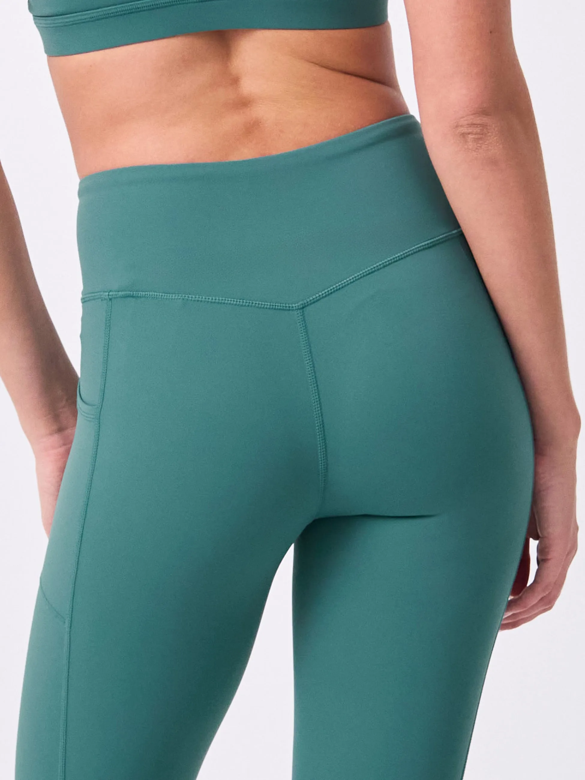 Soft Touch Pocket 7/8 Legging - Eden