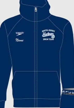 South Jersey Mariners _SPEEDO Female  Hooded Warm Up Jacket