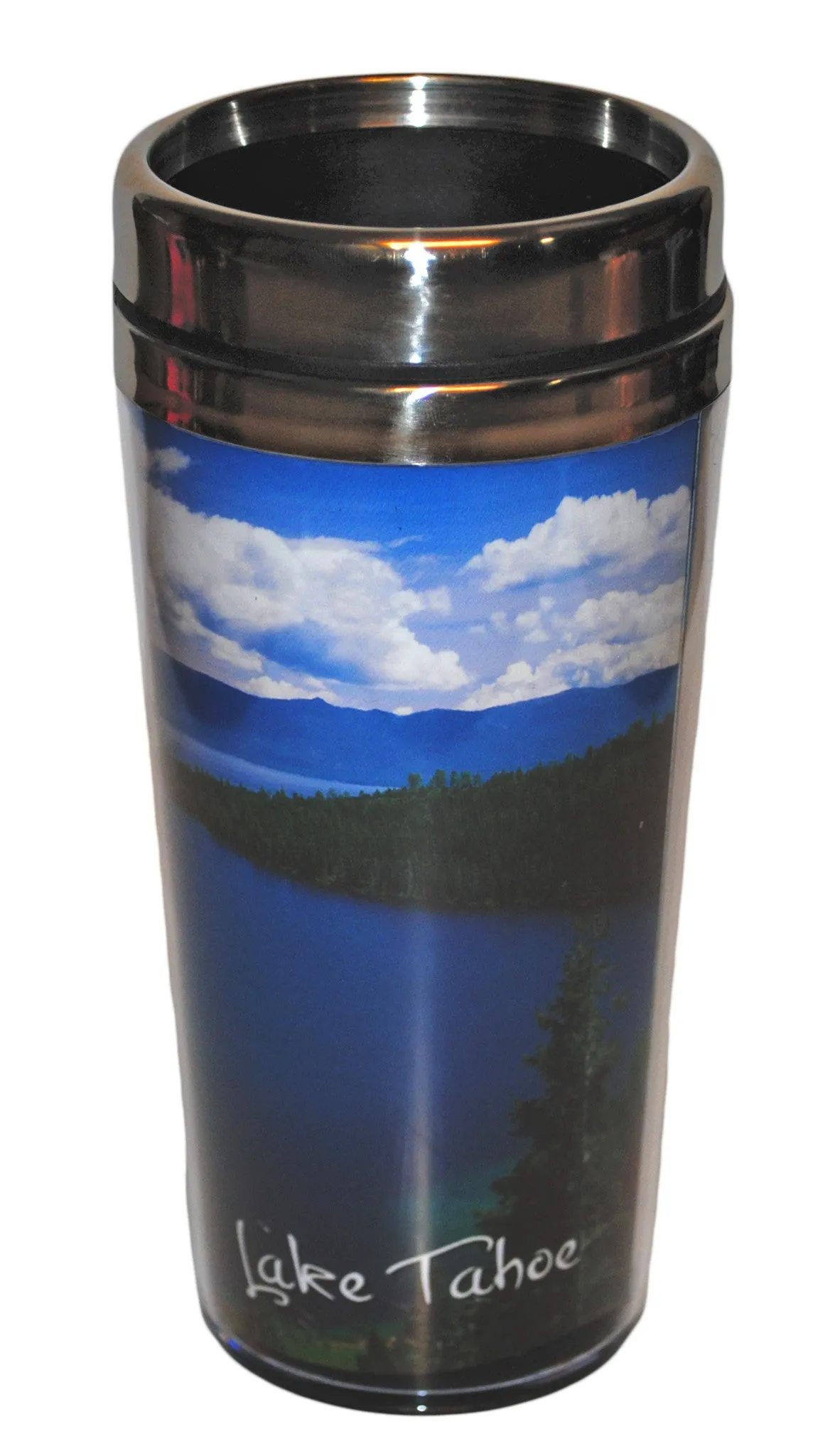 Souvenir Mug Tall Scenic Photo Lake Tahoe Thermal Mug