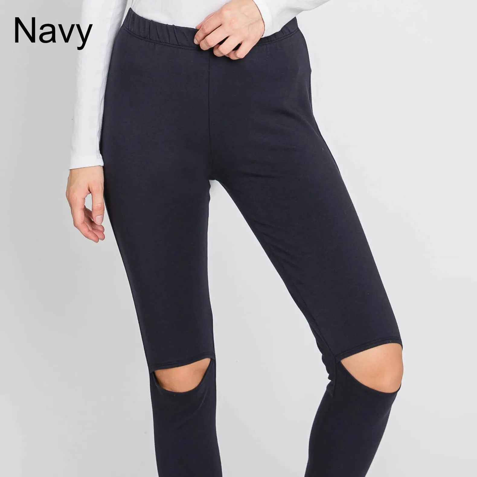 Split Knee Leggings