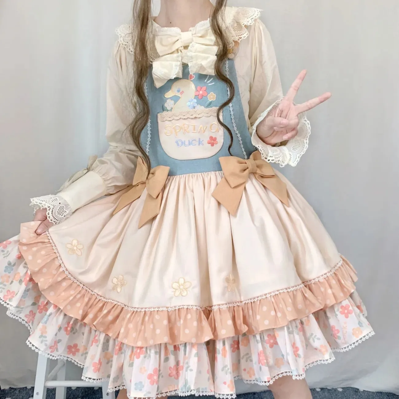 Spring Duckling Dress