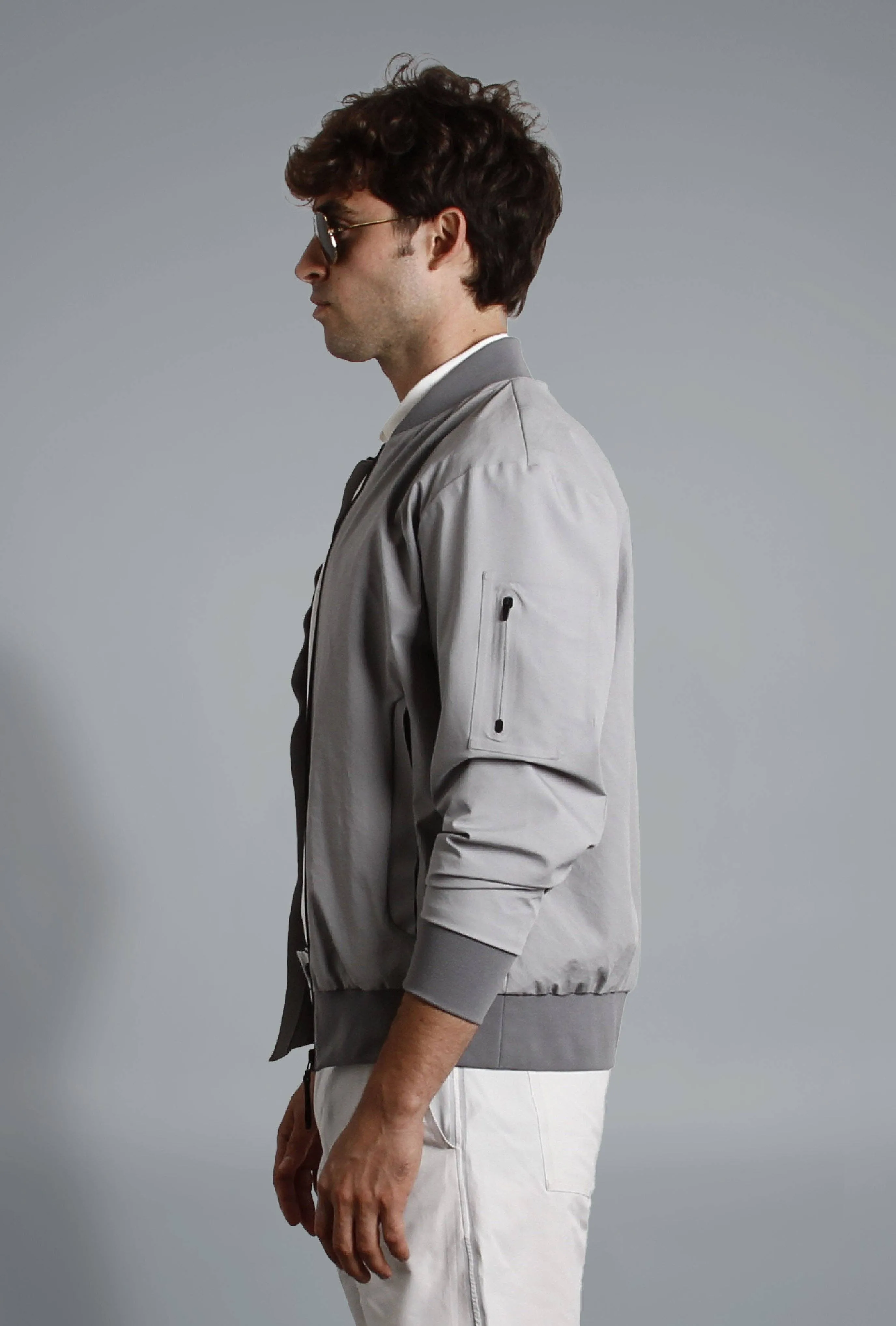 Vanguard Bomber Jacket - Gray