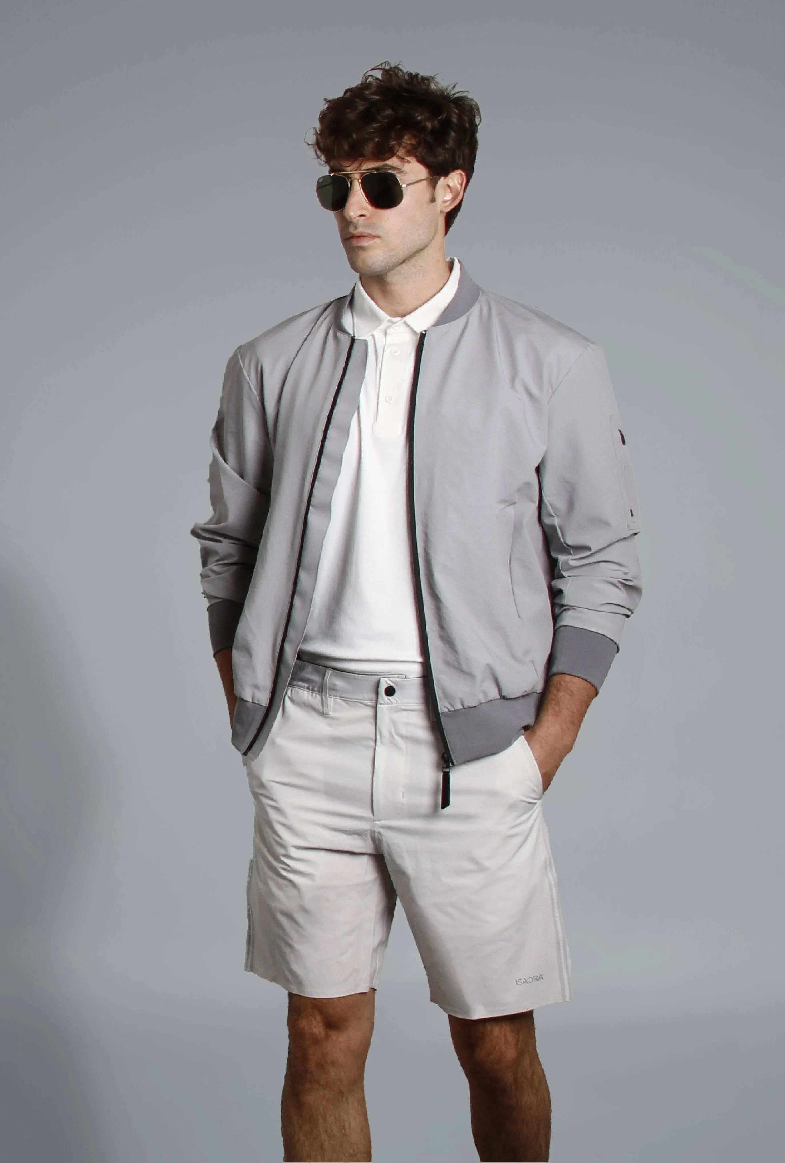 Vanguard Bomber Jacket - Gray