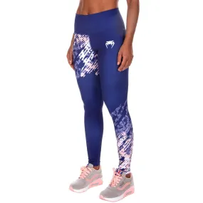 Venum Neo Camo Leggings - Navy Blue/Coral