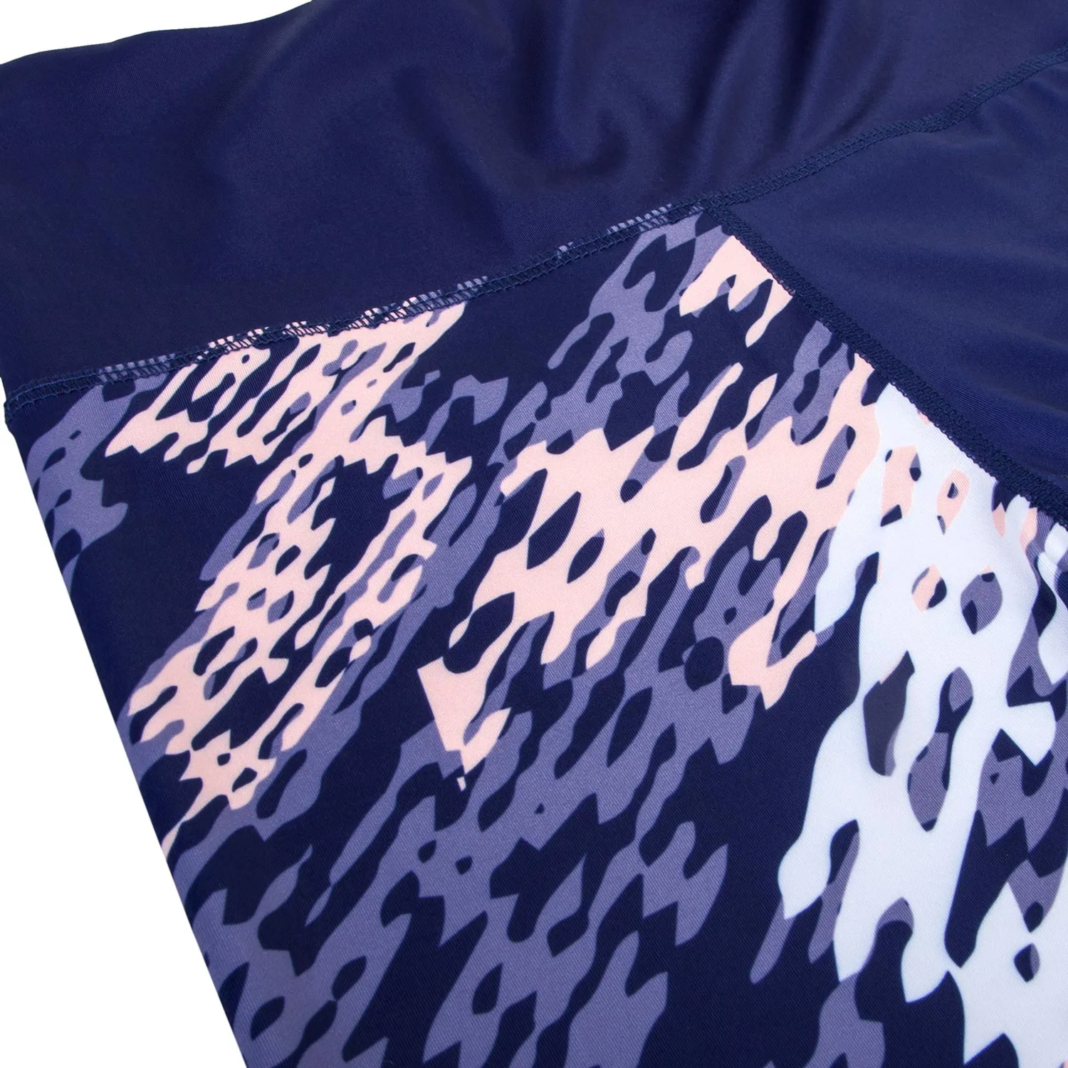 Venum Neo Camo Leggings - Navy Blue/Coral