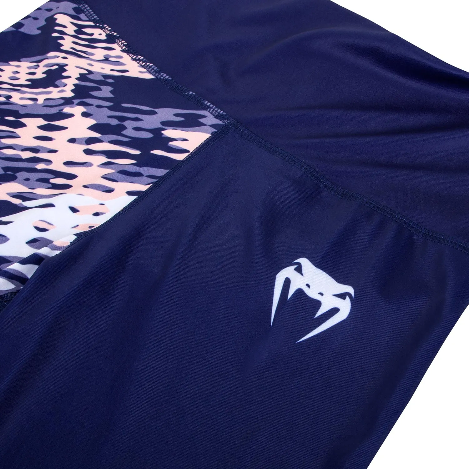 Venum Neo Camo Leggings - Navy Blue/Coral