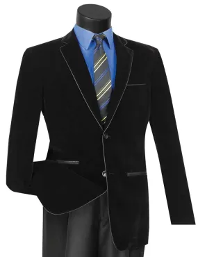 Vinci Micro velour Slim Fit Sport jacket