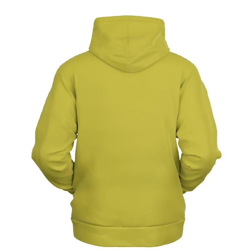 Yellow Pullover Hoodie | Unisex | with PLUS sizes | C0M0Y80K30